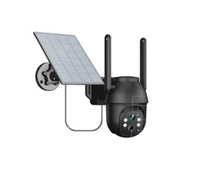 Cámara CCTV de 360 grados Full HD, cámara CCTV tipo bombilla de 360 grados con wifi, sistema de cámara CCTV solar 4K inalámbrico para exteriores - Product Image 2