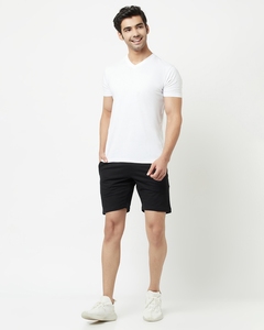 Pantalones cortos deportivos con cordón para hombre de alta calidad 2024, transpirables, de estilo informal de verano, con patrón sólido, hechos en Pakistán - Product Image 5