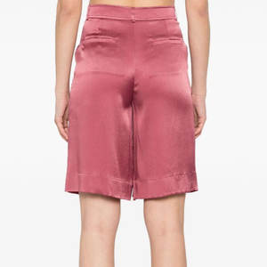 Short en Satin de Coton de Haute Qualité pour Femmes Respirant Style Sexy Design de Logo Personnalisé Meilleur Prix Tarif de Gros pour une Utilisation en Gym-Taille XS - Product Image 5