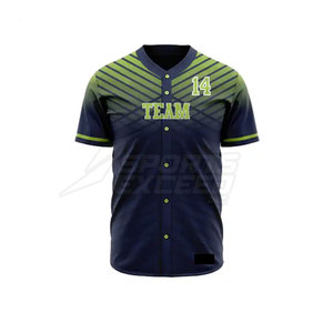 Uniforme de Béisbol Duradero 100% Poliéster, Impreso, Transpirable y de Secado Rápido para Hombre - Kit Deportivo Personalizable de Primera Calidad para Exteriores - Product Image 3