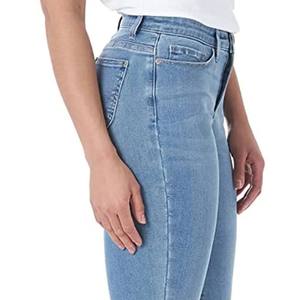 Pantalones Vaqueros Casuales de Verano para Mujer, Corte Regular, Ligeros, de Algodón Elástico, Cintura Media, Resistentes a las Arrugas, Ecológicos - Product Image 6