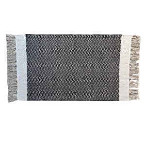 พรมปูพื้นลายก้างปลาทันสมัย ทอแบบแจ็คการ์ด ผ้าฝ้ายสองด้าน ทอแบบเรียบ ซักได้ เป็นมิตรกับสิ่งแวดล้อม กันลื่น 1600 GSM ลายเชฟรอน สำหรับใช้ในบ้าน - Product Image 1