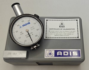 Shore A sans pointeur de crête Testeur de duromètre modal de poche avec grand affichage pour les contrôles de qualité du caoutchouc sur site - Product Image 2