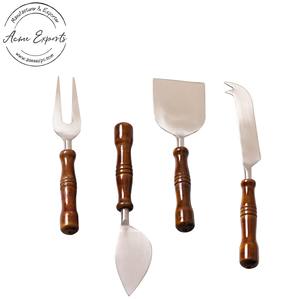 Elegant Cheese Knife Set with Antler Design Handles Stainless Steel Cutlery Perfect for Cheese Serving Parties and <b>Gifting</b> - Product Image 5