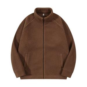 Manufacturer Wholesale Embroidery Logo Autumn Faux Fur Custom 100% Cotton Stand Collar Windproof Hooded Canvas <b>Jackets</b> - Product Image 1