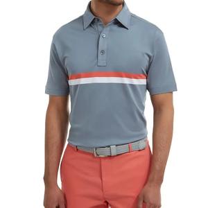 Nueva moda personalizable hombres polos 100% algodón patrón sólido venta al por mayor precio bajo diseño simple polo - Product Image 4