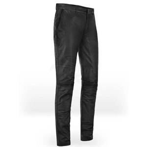 Precio al por mayor pantalones de cuero hechos a medida para los hombres con logotipo personalizado pantalones de cuero de diseño único - Product Image 3