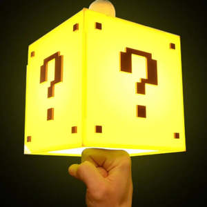 Cube Super Mario Bros <b>LED</b> Night <b>Light</b> Modern ABS <b>USB</b> Powered Projector for Bedroom 5V Warm Color for Room Use - Product Image 2