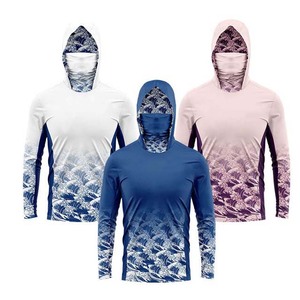 เสื้อฮู้ดสำหรับผู้ชายเสื้อตกปลามีฮู้ดแห้งเร็วเสื้อฮู้ดแขนยาว UV สำหรับใส่ตกปลา - Product Image 6