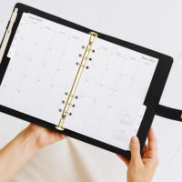 Cuaderno recargable personalizado organizador cuero 2026 diario planificador PU diarios A5 cuaderno para regalo