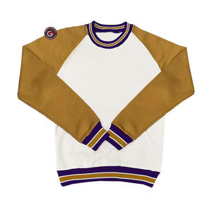 เสื้อสเวตเตอร์ปักลายโอเมก้าสำหรับผู้ชายเสื้อคอกลมปักลายพี่น้อง - Product Image 5