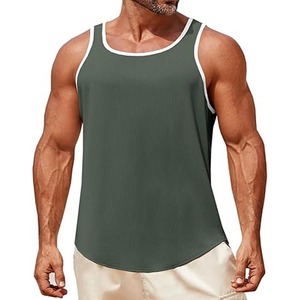 Offre Spéciale homme blanc vêtements de sport entraînement athlétique hommes débardeurs en plein air course entraînement débardeur pour hommes fabriqué par Dress Sports - Product Image 1
