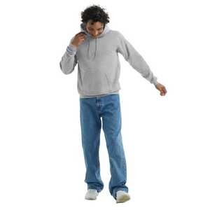 Sudadera con capucha de poliéster con bloque de color blanco M para hombre: ropa de calle diaria, ropa informal y activa asequible para hombres - Product Image 1