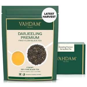 VAHDAM, Thé Darjeeling de première récolte - 50 tasses (3,53 oz) - Product Image 6