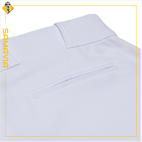 SAMAVIA Industry Pantalon Capri de baseball court pour hommes Design personnalisé, vêtements de sport 3/4, grandes tailles coutures de qualité supérieure