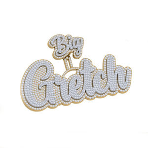 Vibrant Lab Grown Diamond Pendentif Charm 14K Or E Couleur Brillant Coupe VVS2 Classique Bijoux De Luxe Pour Femmes - Product Image 3