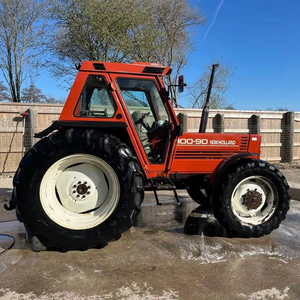 Fiat New Hollandd 100-90 Tractor a pie 4WD 1999 DE 22HP Motor Cummins para informe Libro de registro completo 40K Caja de cambios 10001-20000 horas - Product Image 1