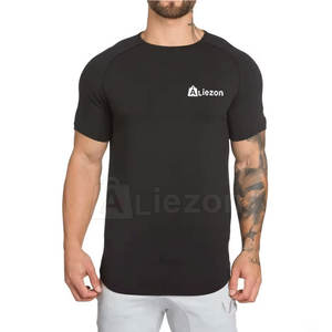 T-shirts de fitness en coton pour hommes T-shirts de fitness pour hommes les plus vendus à bas prix - Product Image 2