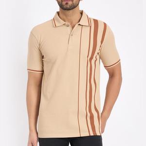 Polos de varios colores de algodón 100% de alta calidad, polos de hombre bordados con impresión personalizada a la venta - Product Image 1