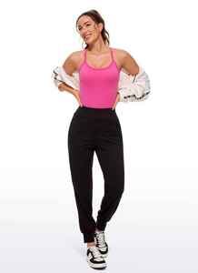 Camiseta sin mangas de gimnasio para mujer de alta calidad, camiseta personalizada a la moda anticontracción y antibolitas para ejercicio físico y entrenamiento - Product Image 5