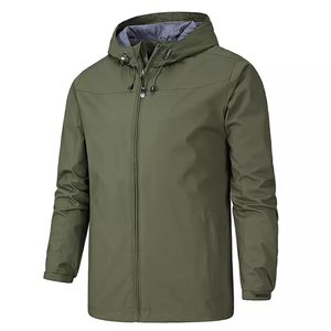Vestes coupe-vent unisexes de haute qualité, conçues sur mesure, grandes tailles, fermeture éclair intégrale, imperméables, écologiques, pour une utilisation en extérieur en hiver - Product Image 5