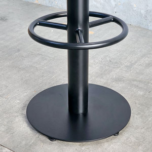 Mesa de Bar Redonda de 60 cm de Diámetro con Reposapiés de Cerámica BB026 Categoría de Producto - Product Image 6