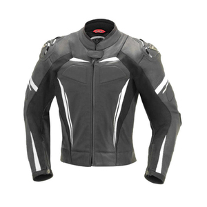 Custom Factory Wholesale Men's Leather Motorcycle Suit – 2-Piece CE Armored Cowhide Leather <b>Racing</b> <b>Jacket</b> and Pants Set - Product Image 2