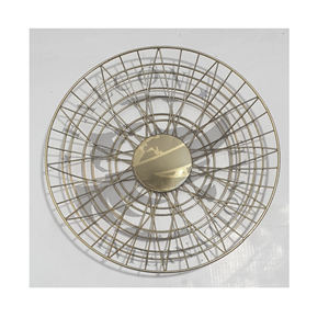 Art mural en métal durable et personnalisable de forme florale élégante et moderne avec finition en fer coloré pour la décoration de la pièce - Product Image 6