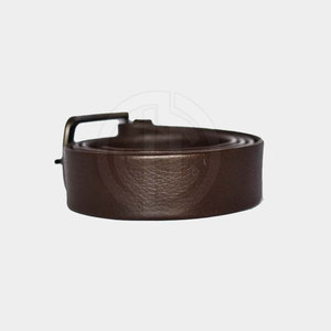 Good Quality Brown Color Cow Hide Leather Belts For Men Whole Sale Rate Leather Belts - Product Image 2