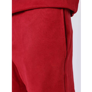 OEM 100% algodón 465 GSM peso pesado de gran tamaño en blanco Casual cómodo con capucha Jogging traje Streetwear transpirable chándal - Product Image 3