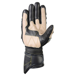 Guantes deportivos de cuero con logotipo personalizado para moto, guantes de dedo completo para moto, guantes transpirables para moto - Product Image 4