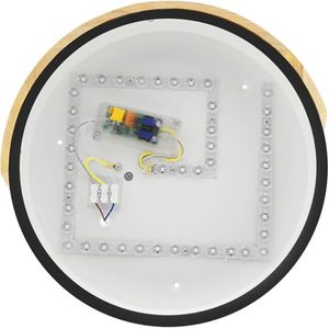 LEDUNI 24W LED plafoniera con telecomando dimmerabile 2700K-6500K temperatura colore 2400LM per soggiorno Design IP44 - Product Image 4