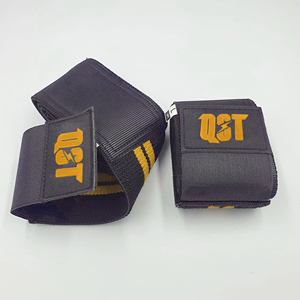 Custom Logo Neoprene Wrist Wraps Heavy Duty <b>Hook</b> & Loop Gym Wrist Support for Weightlifting Powerlifting & Strength Training - Product Image 1