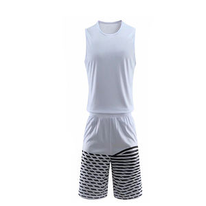 Ropa de Baloncesto de Secado Rápido, Transpirable, Antibacteriana, 100% Poliéster, Colores Sólidos, Impresión por Transferencia de Calor, Opciones de Diseño Personalizado - Product Image 2