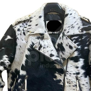 Chaqueta de Cuero Vacuno Personalizada para Hombre, Logotipo Frontal, Transpirable, Ecológica, Prenda Exterior Premium - Product Image 6