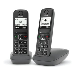 Teléfono Inalámbrico Gigaset As490 Duo con Batería Recargable, Manos Libres, para Uso en Oficina - Product Image 2