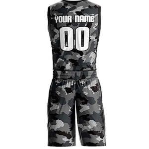 Uniforme personnalisé de basket-ball adulte de haute qualité maillot de basket-ball imprimé par sublimation complète uniforme avec logo - Product Image 3