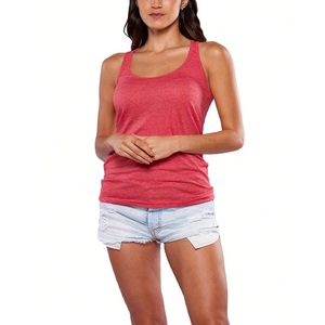 Fabricante de camisetas sin mangas Camiseta sin mangas Cuello redondo Tallas grandes Deportes al aire libre Reunir Camisetas sin mangas para mujeres Proveedor de BD - Product Image 1