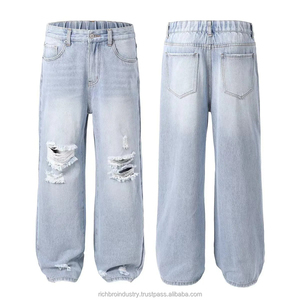 กางเกงคาร์โก้ทรงหลวมเอวสูงสำหรับผู้หญิงกางเกงขากว้างแบบลำลองทรงหลวมเสื้อผ้าแฟชั่นไซส์พิเศษ - Product Image 2