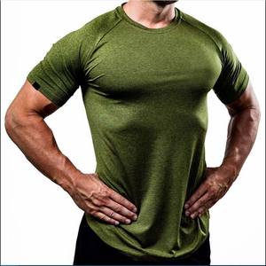 Camiseta de Jersey de algodón de cuello redondo de manga corta para hombre de estilo callejero, camiseta transpirable de Color personalizado de 220g de alta calidad - Product Image 4