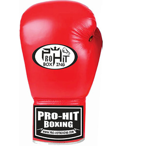 ถุงมือชกมวยสำหรับมืออาชีพของผู้ชายถุงมือหนังแท้ - Product Image 5