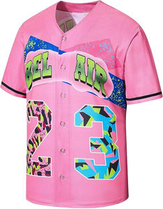 Haute qualité personnalisé nouvelle haute qualité mexique Baseball Jersey chemises séchage rapide hommes Baseball Jersey - Product Image 1