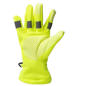 Gants de travail haute visibilité conçus pour la protection et le confort ensemble fabriqués à partir d'un matériau flexible et respirant Gants de travail haute visibilité - Product Image 5