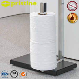 SALE EBay Wholesale Taiwan Home Storage Furniture Modern Stainless Steel Bathroom Toilet Tissue Rack <b>Stand</b> No <b>Drilling</b> Required - Product Image 3
