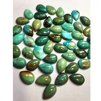 Lot de 213 pierres précieuses naturelles turquoise Iroc Sales, 11x9mm, 14x10mm ovales, 12x8mm cabochon poire vert, 565 carats, taille libre, logo personnalisé