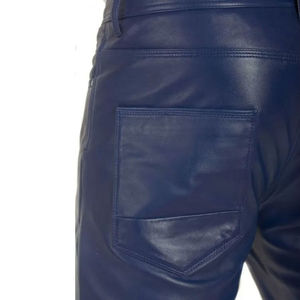 Wholesale Rate Outdoor Wear <b>Leather</b> <b>Pant</b> For <b>Men</b> Hot Sale Unique Color <b>Men</b> <b>Leather</b> <b>Pant</b> Cowhide Trendy Outfit <b>Leather</b> <b>Pant</b> - Product Image 5