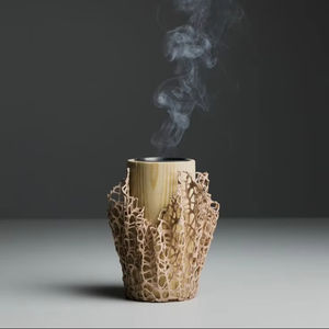 ARABE 2025 Nouveau Bois Nacre Bakhoor Brûleur Ncense Madhkan Brûleur Arabe Oud Brûleur pour Parfum de Maison pour le Ramadan - Product Image 2