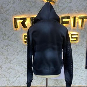 Meilleures ventes, votre propre logo, sweat à capuche à fermeture éclair le plus demandé, imprimé en relief, fabriqué en usine, prix bas, sweat à capuche pour hommes, sweat à capuche pour hommes - Product Image 6