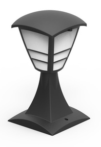 Faretto moderno da parete in plastica 1xE27 Nero (Horoz 2073514-N) - Product Image 1