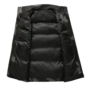 Veste matelassée sans manches avec logo personnalisé, intérieur en toile attrayant, manteau d'hiver matelassé, nouvelle arrivée, OEM, étiquette privée, décontracté - Product Image 2